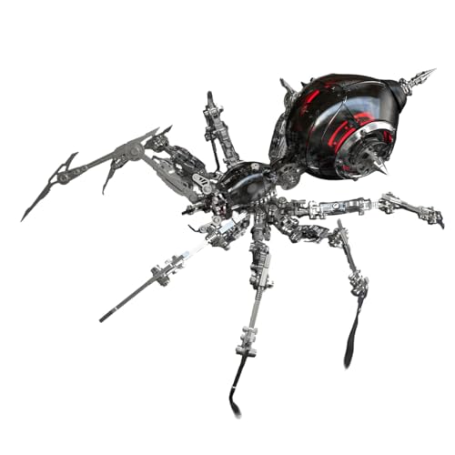 WANENGEDIY 3D Metall Puzzle Spinne, 602 Teile DIY-Montage Steampunk 3D Mechanische Puzzle Kriegsspinnen Modellbausatz mit Werkzeugen, Adventskalender 2025 Geschenke WANENGEDIY 3D Metall Puzzle Spinne, 602 Teile DIY-Montage Steampunk 3D Mechanische Puzzle Kriegsspinnen Modellbausatz mit Werkzeugen, Adventskalender 2025 Geschenke von WANENGEDIY