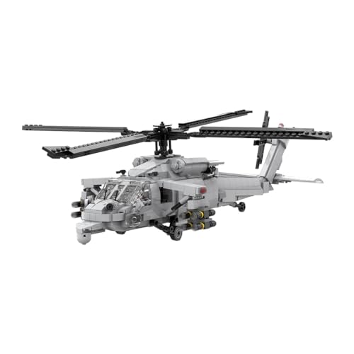 WANENGEDIY Militär-Baustein-Set Seahawk MH-60s Militärkopter Modell Bauklotz-Flugzeugspielzeug für Kinder ab 10 Jahren und Erwachsene - 1110 Teile von WANENGEDIY