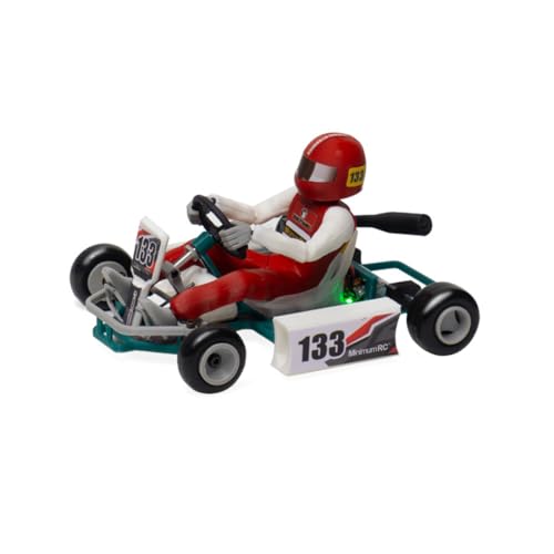 WANENGEDIY RC Drift Auto RC Kart im Maßstab 1:32 mit Handsteuerung 2.4G Miniatur RC Kart DIY Montage Modellbausatz Weihnachten Spielzeug Geschenke für Jungen Kinder Erwachsene von WANENGEDIY