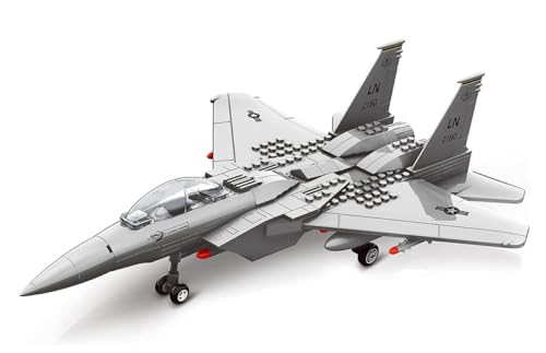 WANGE Modellbausatz F15 Eagle Modell eines zweimotorigen taktischen Jagdflugzeugs zum Zusammenbauen mit Blöcken, Modellbau 1:48. WANGE Modellbausatz F15 Eagle Modell eines zweimotorigen taktischen Jagdflugzeugs zum Zusammenbauen mit Blöcken, Modellbau 1:48. von WANGE