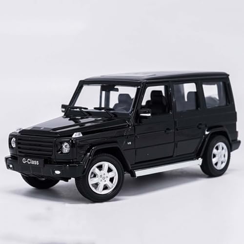 WANGXLGD Auto Modell 1:24 Maßstab Modell Legierung Casting Modell Sammlung Ornamente (Black) von WANGXLGD