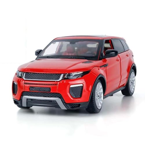 WANGXLGD Auto Modell 1:24 Maßstab Modell Legierung Casting Modell Sammlung Ornamente (Red) von WANGXLGD