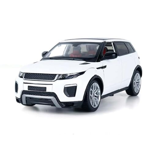 WANGXLGD Auto Modell 1:24 Maßstab Modell Legierung Casting Modell Sammlung Ornamente (White) von WANGXLGD