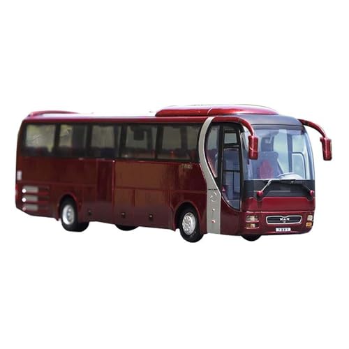 WANGXLGD Auto Modell 1:42 Maßstab Luxus Coach Bus Modell Simulation Legierung Druckguss Fahrzeuge Modell Weihnachten Geschenk Sammlung Ornamente von WANGXLGD