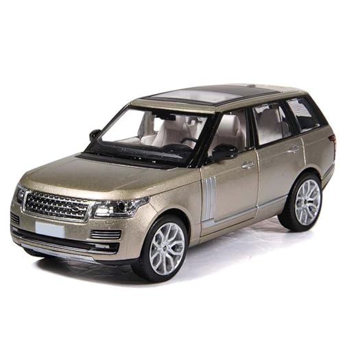 WANGXLGD Druckguss-Fahrzeuge 1:24 Druckguss-Auto, Simulation Legierung Modell Auto SUV Modell Auto (Golden) von WANGXLGD