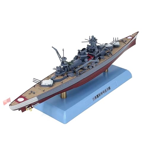 WANSUPYIN 1:1000 Alloy WWII German Scharnhorst Battleship Model Metal Ship Model for Collection von WANSUPYIN