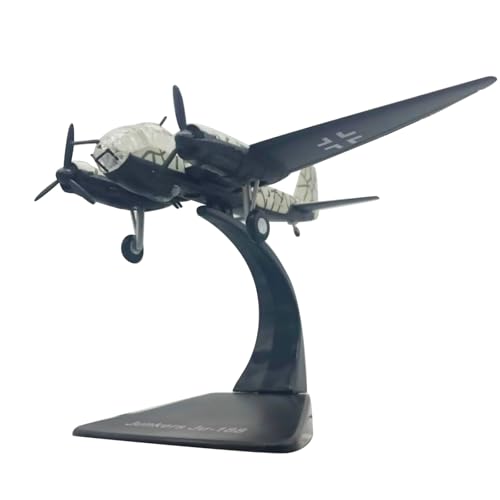 WANSUPYIN 1:144 Alloy WWII German Junkers Ju-188 Bomber Fighter Plane Model Metal Airplane Model for Collection von WANSUPYIN