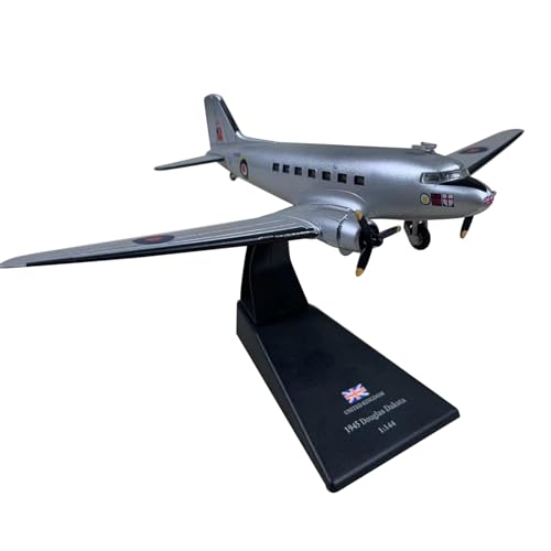 WANSUPYIN 1:144 Scale Alloy WWII United Kingdom C-47 Dakota Mk.IV Skytrain Transport Aircraft Model Metal Airplane Model for Collection von WANSUPYIN