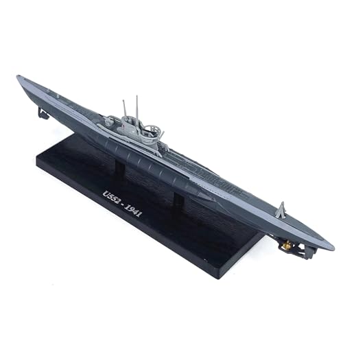 WANSUPYIN 1:350 Alloy WWII German U552 U-Boot Metal Ship Model for Collection von WANSUPYIN