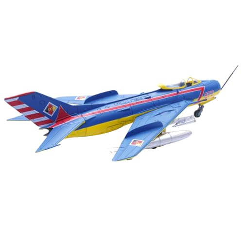 WANSUPYIN 1:72 Alloy East German Air Force MIG-19 Fighter Airplane Model Metal Airplane Model for Collection von WANSUPYIN