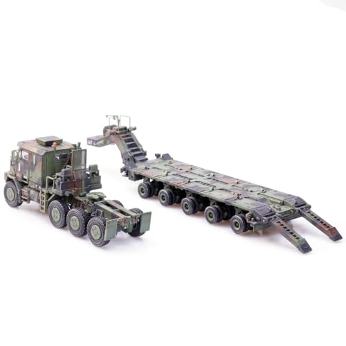 WANSUPYIN 1:72 Alloy US Army M1070 Schweres Transportfahrzeug Modell Metall LKW Modell für Sammlung von WANSUPYIN