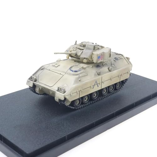 WANSUPYIN 1:72 Alloy US Army M2 Bradley Infantry Fighting Vehicle Tank Model Armored Vehicle Model for Collection von WANSUPYIN