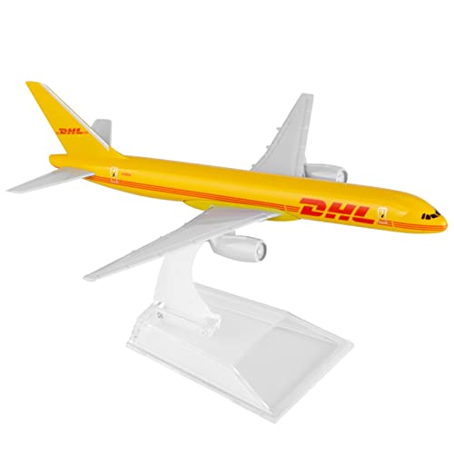 WANSUPYIN 2023 Legierung DHL B757 Cast Flugzeuge Flugzeug Modell Flugzeug Modell 1:400 Modell Simulation Wissenschaft Ausstellung Modell Display Modell von WANSUPYIN