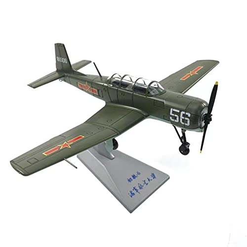 WANSUPYIN 2023 Legierung Nanchang CJ6/PT-6 Training Flugzeug Modell Flugzeug Modell 1:48 Modell Simulation Wissenschaft Ausstellung Modell Display Modell von WANSUPYIN