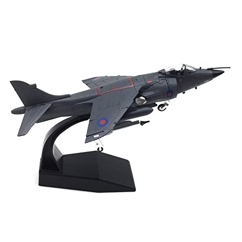 WANSUPYIN 2023 Maßstab 1/72 Legierung Simulation UK Air Force 1982 Sea Harrier Jet Fighter Modell Diecast Flugzeug Kämpfer Militärmodell für Sammlung Geschenk von WANSUPYIN