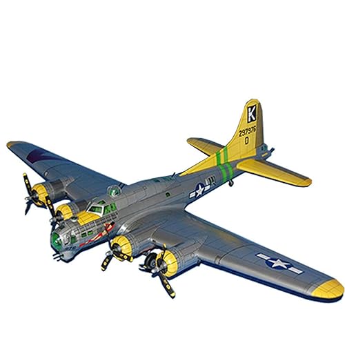 WANSUPYIN 2023 Maßstab 1/47 Papier B-17 Flying Fortress Heavy Bomber Aircraft Model Simulation Handmade DIY Paper Model (Unassembled Kit) von WANSUPYIN