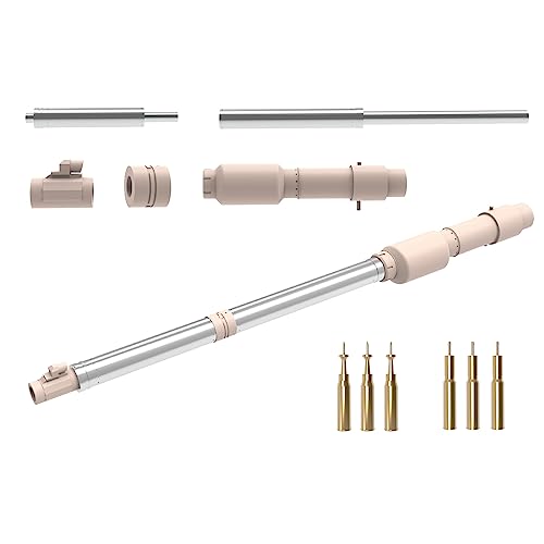 WANSUPYIN 2023 Metall Long Barrel Shooting Unit Unassembled Set for Rye Field Model 5066 for Leopard 2A6 Tank 1/35 Scale Model von WANSUPYIN