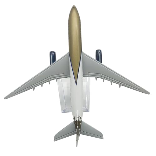 WANSUPYIN Alloy GULF 330 Flugzeugmodell Simulation Flugzeugmodell 1/400 Maßstab mit Displayständer von WANSUPYIN