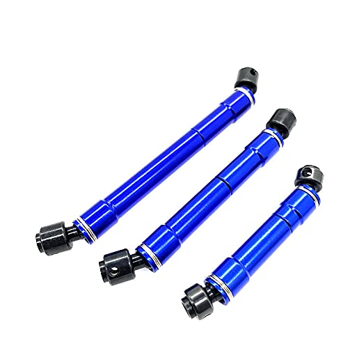 WANSUPYIN Neue 3PCS RC Ersatz Vorne Mitte Hinten CVD Antriebswelle Mit Schrauben RC Auto Zubehör Für TRAXXAS TRX6 G63 6X6 88096‑4 1/10 von WANSUPYIN