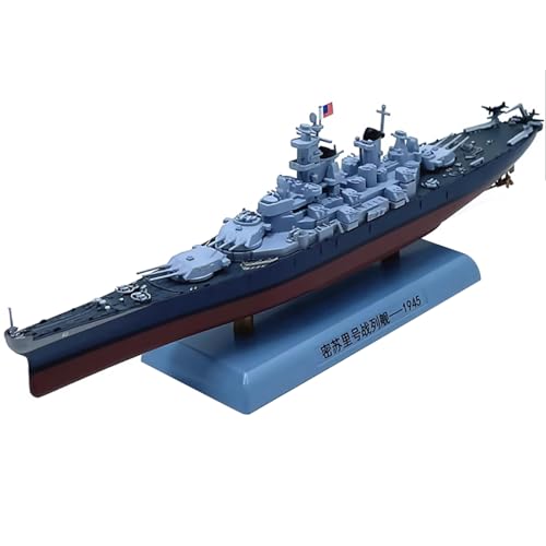 WANSUPYIN Weltkrieg USS Missouri BB63 Schlachtschiff Modell Legierung Militärschiff Modell 1/1000 Maßstab Display Spielzeug von WANSUPYIN