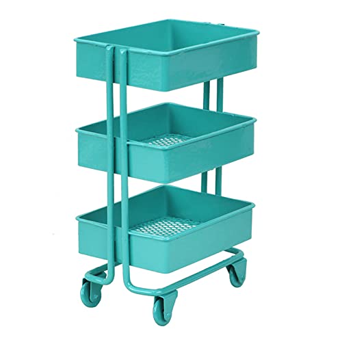 WASTEBIN Für Puppenmöbel Puppenhaus Eisen 3 Trolley Lagerung Rack Für Puppenhaus Küche Möbel Mit Rädern Acce von WASTEBIN