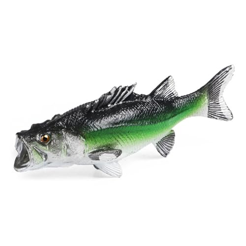 WASTEBIN Kunststoff Fisch Modell Ornament Realistische Figuren Fische Kunsthandwerk Aquarium Landschaft Aquarium Desktop Dekorationen von WASTEBIN