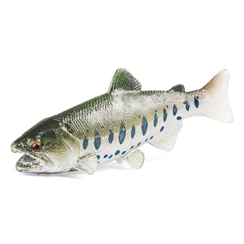 WASTEBIN Kunststoff Fisch Modell Ornament Realistische Figuren Fische Kunsthandwerk Aquarium Landschaft Aquarium Desktop Dekorationen von WASTEBIN