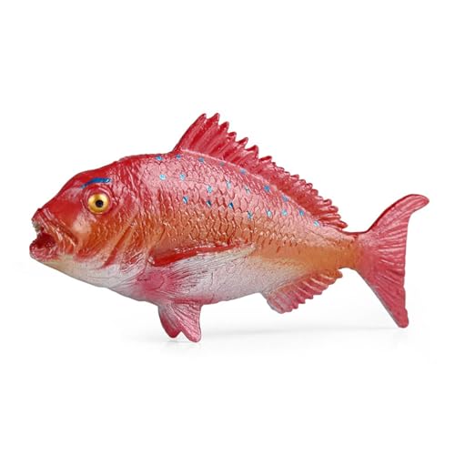 WASTEBIN Kunststoff Fisch Modell Ornament Realistische Figuren Fische Kunsthandwerk Aquarium Landschaft Aquarium Desktop Dekorationen von WASTEBIN