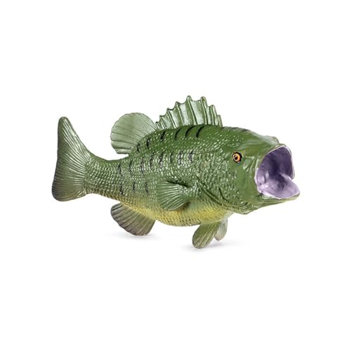 WASTEBIN Kunststoff Fisch Modell Ornament Realistische Figuren Fische Kunsthandwerk Aquarium Landschaft Aquarium Desktop Dekorationen von WASTEBIN