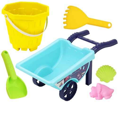 WASTEBIN Sandspiel Strandspielzeug 3–8 Jahren Outdoor Sandform Spielset Seasides Garden Sand Spielset von WASTEBIN