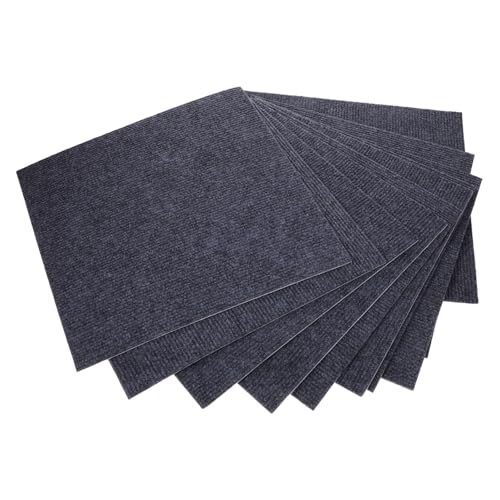 WATIIFUFU 10St Spleißmatte Puzzlematte turnmatten rutschfeste Matte wohnzimmerdeko Doodle Matte Teppich Puzzle sortierschalen Bodenpads Spielen Bodenmatte Polyester (Polyester) Dark Grey von WATIIFUFU