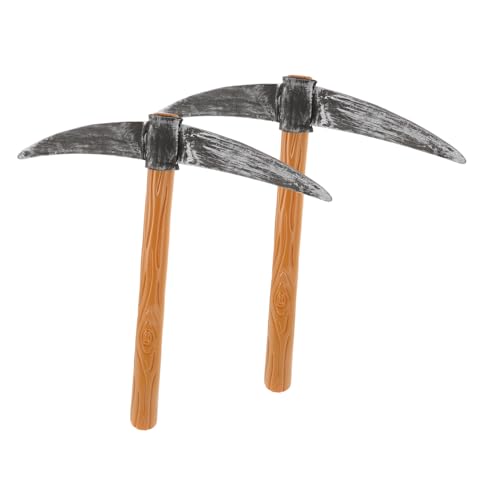 WATIIFUFU 2 Stück Teiliges Spitzhacke Kostüm Leichtem Kunststoff und Robuste Bühnenrequisite für Geburtstagsfeiern Partydekoration Karneval und Zwergenkostüme WATIIFUFU 2 Stück Teiliges Spitzhacke Kostüm Leichtem Kunststoff und Robuste Bühnenrequisite für Geburtstagsfeiern Partydekoration Karneval und Zwergenkostüme von WATIIFUFU