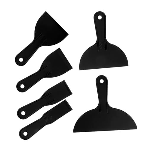 WATIIFUFU 6st Spachtelmesser-Set Tapetenreinigungswerkzeug Tapeten-Toolkit DIY-schneidwerkzeug Tapetenglätter-kit Werkzeuge Zum Abziehen Und Aufkleben Von Tapeten Tapetenwerkzeug Plastik von WATIIFUFU