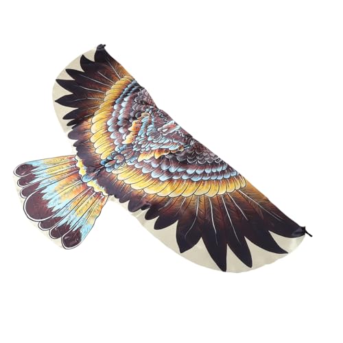 WATIIFUFU Adler Flügel Schal Halloween Liefert Pfau Kostüm Erwachsene Cosplay Prop Erwachsene Cosplay Kostüm Halloween Kostüm Zubehör Halloween Kostüm Requisiten Fliegender Vogel Kostüm von WATIIFUFU