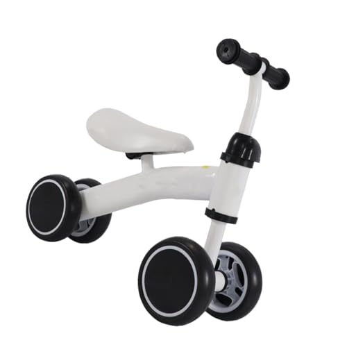 WATIIFUFU Autospielzeug kinderfahrrad laufrad laufrad Lauflernrad für Kinder kinderscooter Kinder Scooter Lernlaufrad Kinderwagen balancieren Lauflernhilfe lernt Laufspielzeug Weiß von WATIIFUFU