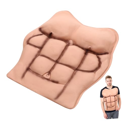 WATIIFUFU Gefälschte Muskel Requisiten Für Cosplay Und Halloween Lustige Und Bauch Für Maskerade Kostüm Ideal Für Partys Und Aufführungen von WATIIFUFU