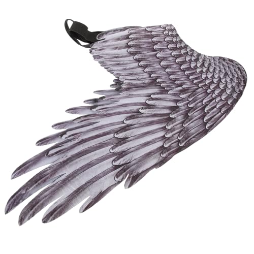 WATIIFUFU Leistung Feenflügel Flügel Für Rollenspiele Vogel Cosplay Flügel Halloween-kostüm-partybevorzugung Engelsflügel Für Cosplay Halloween-requisite Adler Flügel Kostüm Metall von WATIIFUFU