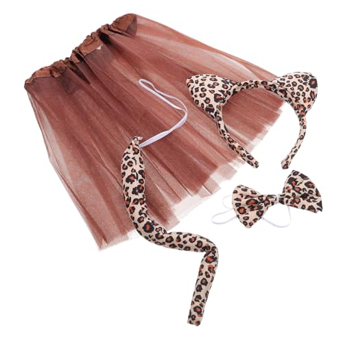 WATIIFUFU Leoparden Kostüm mit Haarreif Schleife und Einzigartiges Cosplay Zubehör für Karneval Kostümparty und Fest Langlebiges Material und Stabile Verarbeitung WATIIFUFU Leoparden Kostüm mit Haarreif Schleife und Einzigartiges Cosplay Zubehör für Karneval Kostümparty und Fest Langlebiges Material und Stabile Verarbeitung von WATIIFUFU