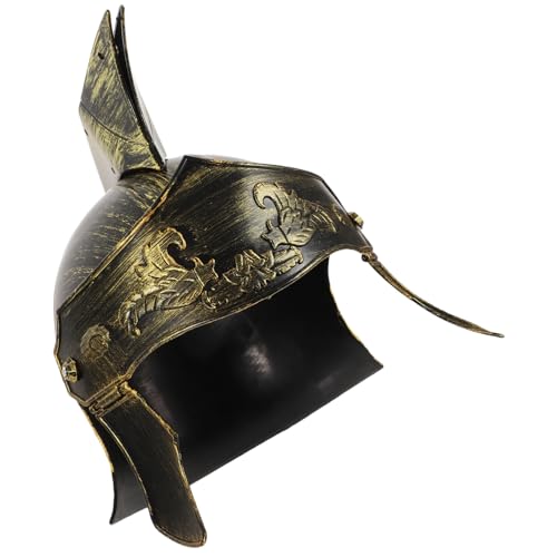 WATIIFUFU Mittelalterlicher Ritterhelm Gladiatorenhelm Cosplay Helm Für Party Und Kostüm Ideal Für Halloween Und Mittelalter Events Robuste Kopfbedeckung Für Erwachsene von WATIIFUFU