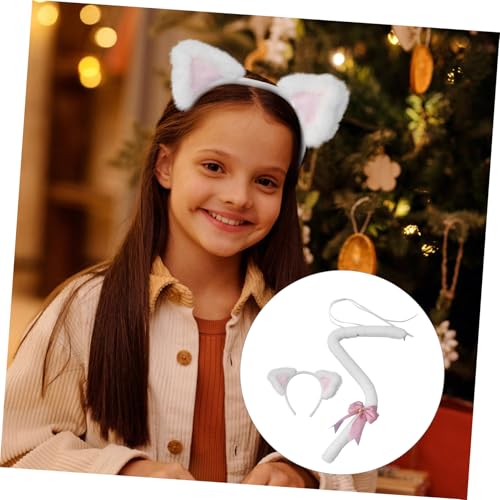 WATIIFUFU Niedliches Katzenohren Stirnband mit Weiches Cosplay Haarreif Zubehör für Mädchen Verstellbar Leicht für Halloween Karneval Party Kostüm WATIIFUFU Niedliches Katzenohren Stirnband mit Weiches Cosplay Haarreif Zubehör für Mädchen Verstellbar Leicht für Halloween Karneval Party Kostüm von WATIIFUFU