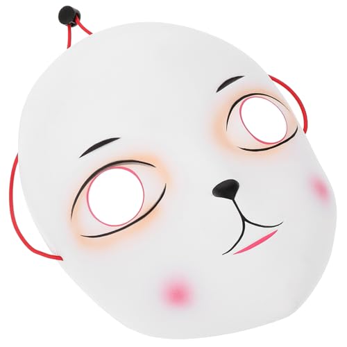 WATIIFUFU Requisiten Süße Party Karneval für Ostern Kaninchen Kostüm Cosplay Maskerade Maskerademaske Vollgesichtsmaske Halloween Hasenmaske Maske von WATIIFUFU