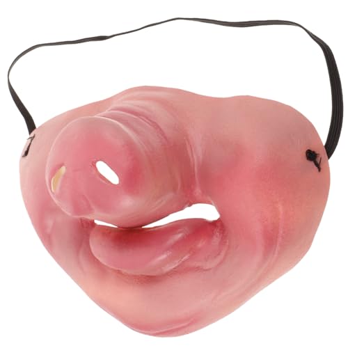 WATIIFUFU Schweinenase-Maske lustige geschenkideen maske gesicht Halloween-Maske Schweinenase für Erwachsene Cosplay Prop Cosplay Schweinenase Schweine-Cosplay-Zubehör Emulsion von WATIIFUFU