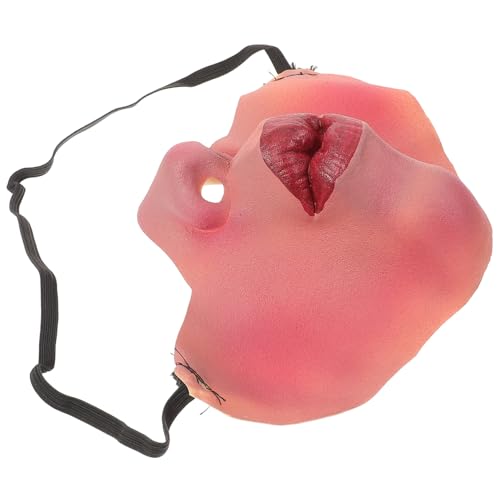 WATIIFUFU lustige Maske halloween maske halloween-maske heloween maske halbe maske cosplay maske Partymaskenmänner Party-Maske Maskenball Maske Halloween-Kostümmaske Emulsion von WATIIFUFU