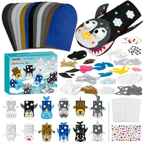 Filzpuppe Polartier 12 Stück Filzpuppe Polartier 12 Stück von WATINC
