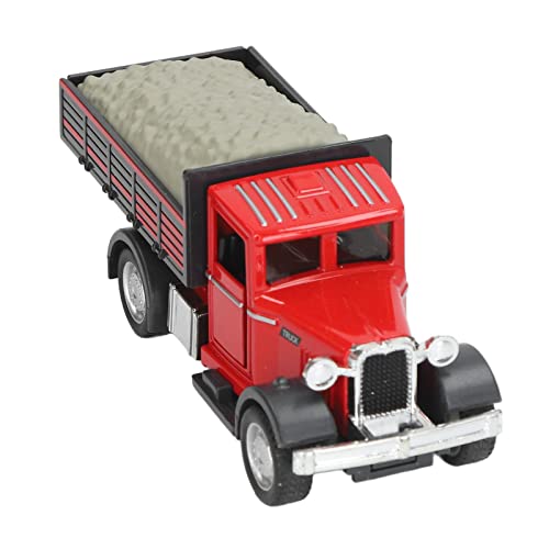 WBTY 1:32 LKW-Spielzeug, Transport-Serie, Maßstab, Retro-Legierung, Amerikanisches Transport-LKW-Modell für, Modellliebhaber, (Sand) von WBTY