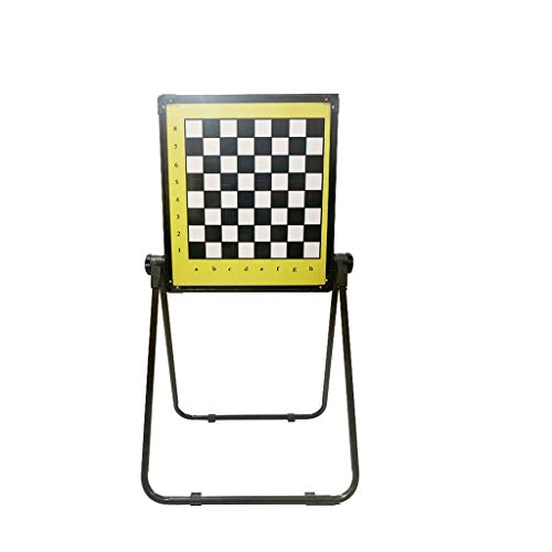 WDBB Schach Magnetic Board Spiel Set Tragbare Vorlesung Unterrichtsvorstand Lehre Magnetische Schachfiguren for Parteiaktivität Familie Klassenzimmer Geschenke für Schachliebhaber und -lerner von WDBB