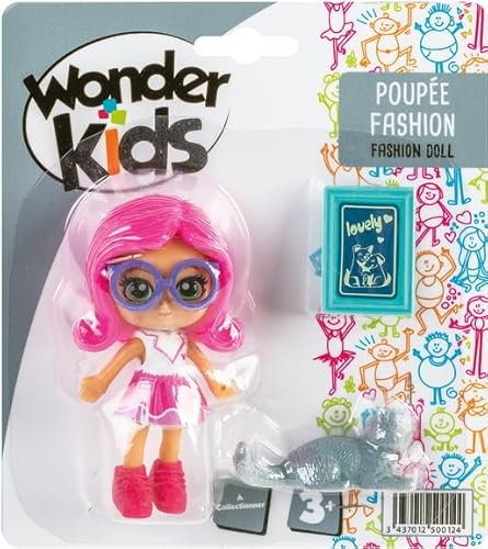 WDK PARTNER Mini Fashion BL Puppe, Modell zufällig ausgewählt von WDK PARTNER