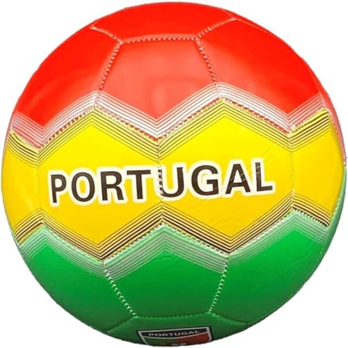 WDK PARTNER A2301283 Fußball T5 280 g Portugal Puppen, bunt, Einheitsgröße WDK PARTNER A2301283 Fußball T5 280 g Portugal Puppen, bunt, Einheitsgröße von WDK Partner