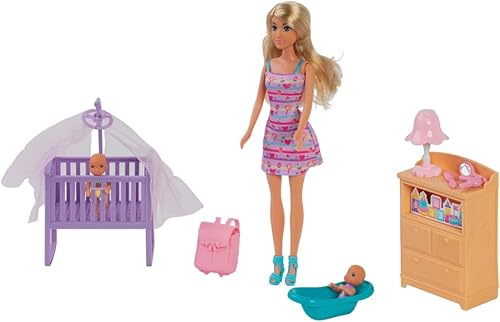 Modepuppe Violette mit ihren Zwillingen 7 cm Modepuppe Violette mit ihren Zwillingen 7 cm von WDK Partner