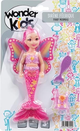 WDK Partner Meerjungfrau Schmetterling 16cm mit Zubehör - Modell je nach Verfügbarkeit WDK Partner Meerjungfrau Schmetterling 16cm mit Zubehör - Modell je nach Verfügbarkeit von WDK Partner